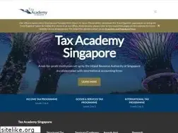 Sites similar to taxacademy.sg