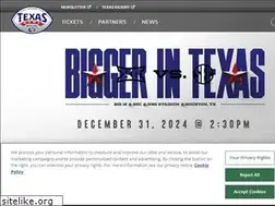 Sites similar to taxacttexasbowl.com