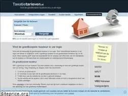 Sites similar to taxatietarieven.nl