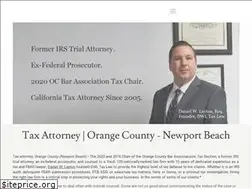 Sites similar to taxattorneyoc.com