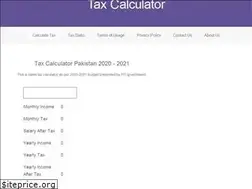 Sites similar to taxcalculator.pk