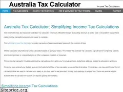 Sites similar to taxcalculatoraustralia.co