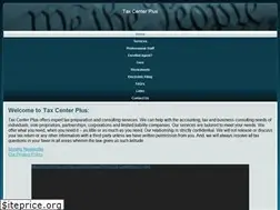 Sites similar to taxcenterplus.com