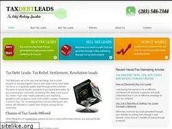 Sites similar to taxdebtleads.net