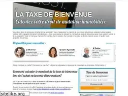 Sites similar to taxedebienvenue.com