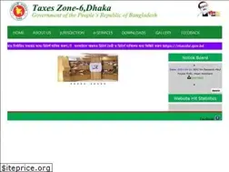 Sites similar to taxeszone6.gov.bd