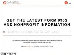 Sites similar to taxexemptworld.com