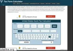 Sites similar to taxformcalculator.com