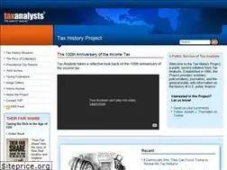 Sites similar to taxhistory.org