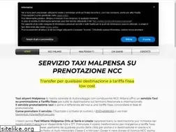 Sites similar to taxi-airport-malpensa.com