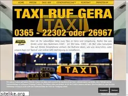 Sites similar to taxi-gera.de