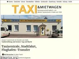 Sites similar to taxi-halle.de