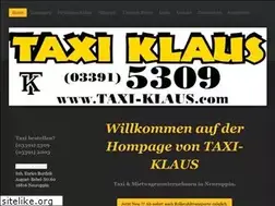 Sites similar to taxi-klaus.de