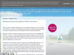 Sites similar to taxi-service-delhi.blogspot.com