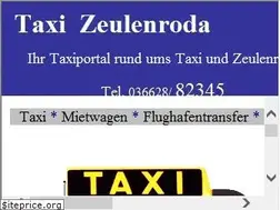 Sites similar to taxi-zeulenroda.de