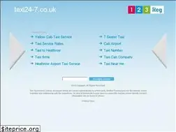 Sites similar to taxi24-7.co.uk
