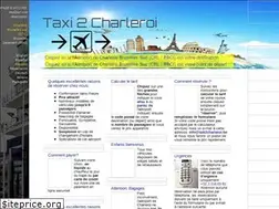 Sites similar to taxi2charleroi.be