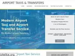 Sites similar to taxiairport.com.au