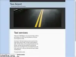 Sites similar to taxiairport.in