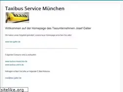 Sites similar to taxibus-muenchen.de