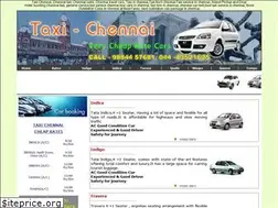 Sites similar to taxichennai.com
