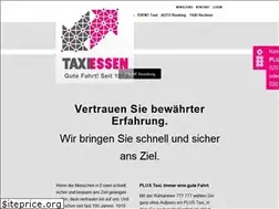 Sites similar to taxiessen.de