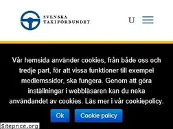 Sites similar to taxiforbundet.se