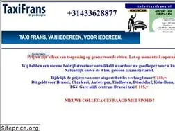 Sites similar to taxifrans.nl