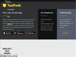 Sites similar to taxifunk-berlin.de