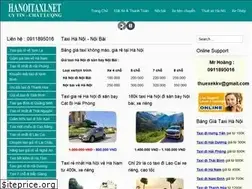 Sites similar to taxihanoi.net