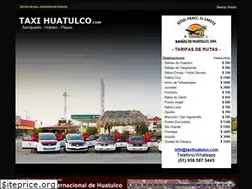 Sites similar to taxihuatulco.com