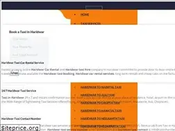 Sites similar to taxiinharidwar.com