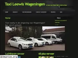 Sites similar to taxileewiswageningen.nl