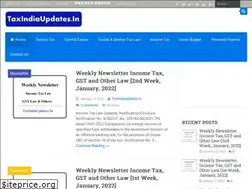 Sites similar to taxindiaupdates.in