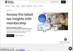Sites similar to taxinstitute.com.au