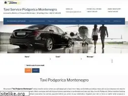 Sites similar to taxipodgorica.com