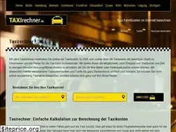 Sites similar to taxirechner.de