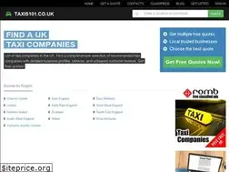 Sites similar to taxis101.co.uk