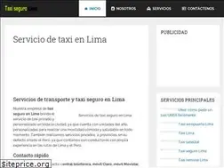 Sites similar to taxisegurolima.com