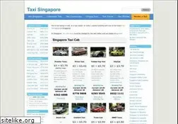 Sites similar to taxisingapore.com