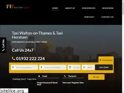 Sites similar to taxiwaltononthames.co.uk