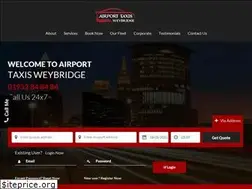 Sites similar to taxiweybridge.co.uk