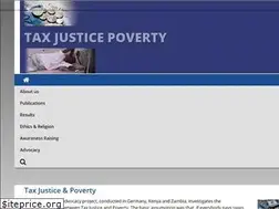 Sites similar to taxjustice-and-poverty.org