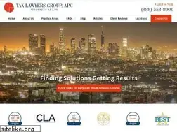 Sites similar to taxlawyersgroup.com