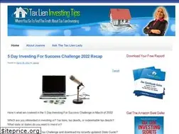 Sites similar to taxlieninvestingtips.com