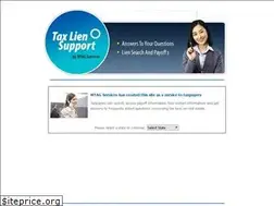 Sites similar to taxliensupport.com