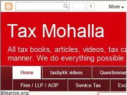 Sites similar to taxmohalla.blogspot.com