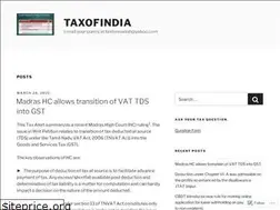 Sites similar to taxofindia.wordpress.com