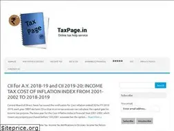 Sites similar to taxpage.in
