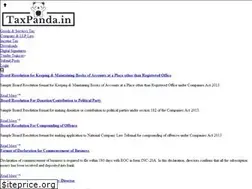 Sites similar to taxpanda.in